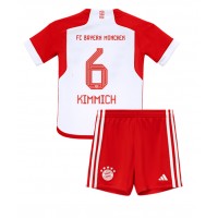 Bayern Munich Joshua Kimmich #6 Hjemmedraktsett Barn 2023-24 Kortermet (+ Korte bukser)